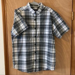 Columbia brand short sleeve button down shirt